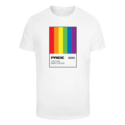 Mr. Tee Many Colors Pride Tee white