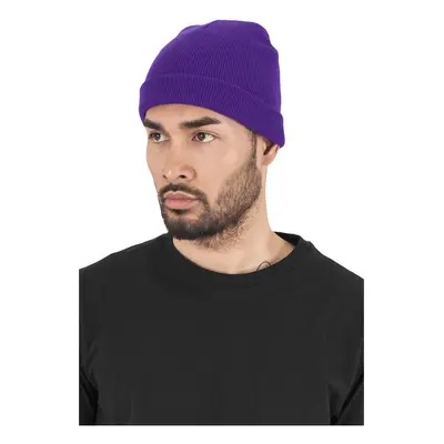 Urban Classics Heavyweight Beanie purple