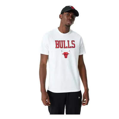 Férfi póló New Era NBA Team Chicago Bulls T-shirt White