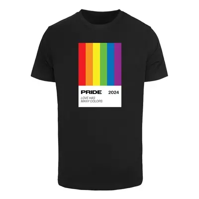 Mr. Tee Many Colors Pride Tee black