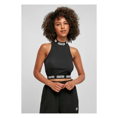 Ladies Starter Logo Tape Sports Top black