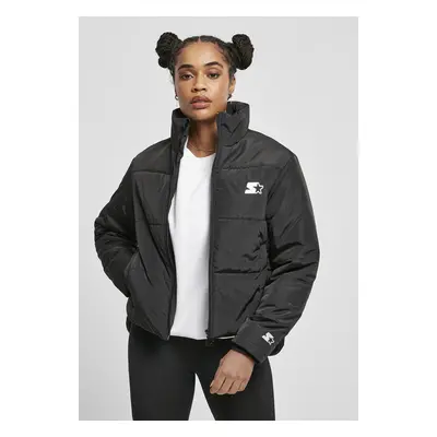 Ladies Starter Logo Puffer Jacket black