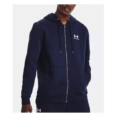 Under Armour UA Essential Fleece FZ Hood-NVY