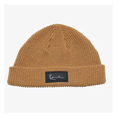 Téli sapka karl kani Woven Signature Essential Fisherman Beanie white