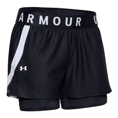 Under Armour Play Up 2-in-1 Shorts-BLK