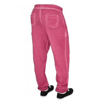 Urban Classics Ladies Spray Dye Sweatpant fuchsia