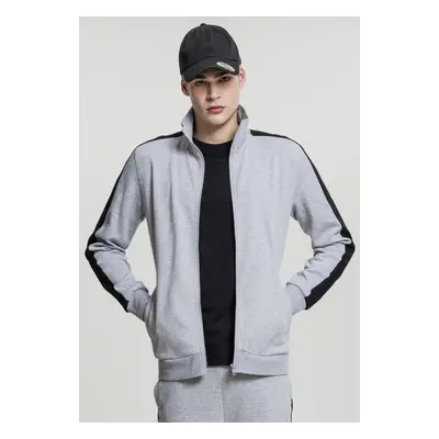 Urban Classics 2-Tone Interlock Track Jacket grey/black