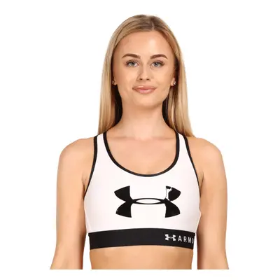 Under Armour Armour Mid Keyhole Graphic-WHT