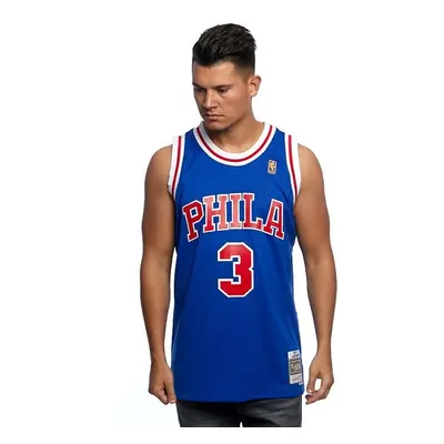 Mitchell & Ness Philadelphia 76ers #3 Allen Iverson royal Swingman Jersey