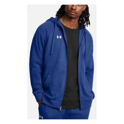 Under Armour UA Rival Fleece FZ Hoodie-BLU