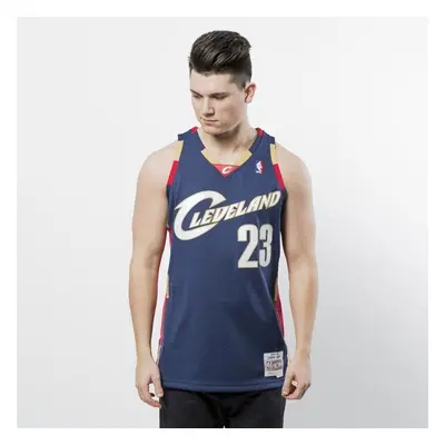 Mitchell & Ness Seattle Cleveland Cavaliers #23 Lebron James navy Swingman Jersey