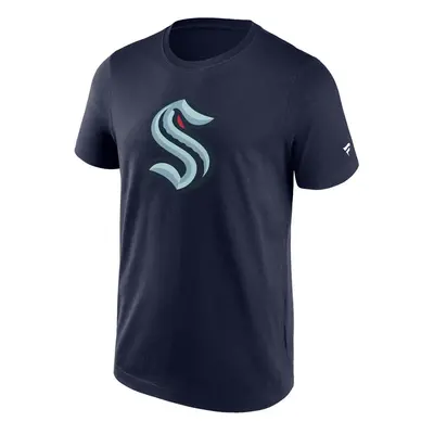 Fanatics Primary Logo Graphic Tee Seattle Kraken maritime blue