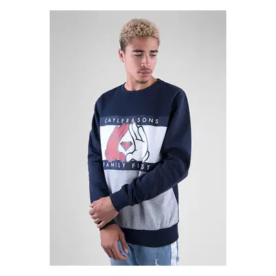 Cayler & Sons C&S WL First Crewneck navy/heather grey