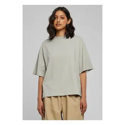 Urban Classics Ladies Organic Heavy Slit Tee lightasphalt