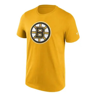 Fanatics Primary Logo Graphic Tee Boston Bruins yellow gold