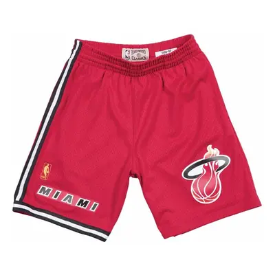 Mitchell & Ness shorts Miami Heat 96-97 Swingman Shorts scarlet