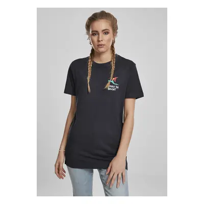 Mr. Tee Ladies Exhale Tee navy