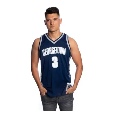 Mitchell & Ness Georgetown Hoyas #3 Allen Iverson navy Swingman Jersey