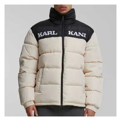 Téli dzeki Karl Kani Retro Essential Puffer Jacket Light Sand