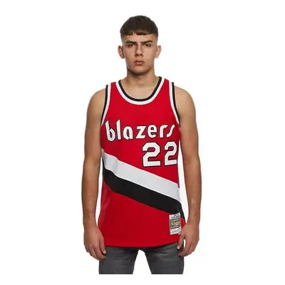 Mitchell & Ness Portland Trail Blazers #22 Clyde Drexler red Swingman Jersey