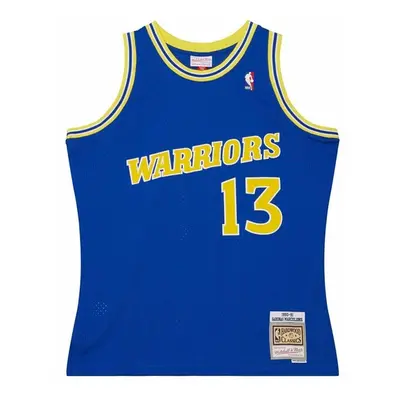 Mitchell & Ness Golden State Warriors #13 Sarunas Marciulionis Road Jersey royal