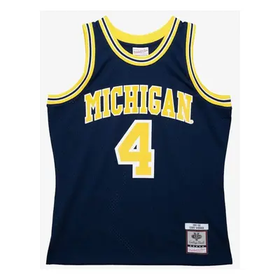 Mitchell & Ness Michigan Wolverines #4 Chris Webber Swingman Jersey astros blue