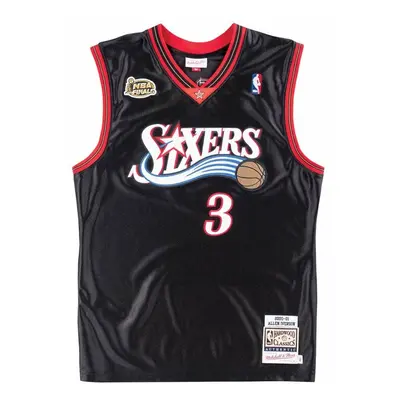 Jersey Mitchell & Ness Philadelphia 76ers #1 Allen Iverson Authentic Jersey black