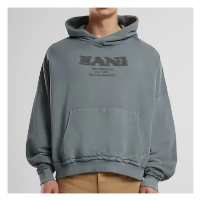 Pulcsi Karl Kani RETRO SPRAYED Hoodie Anthracite