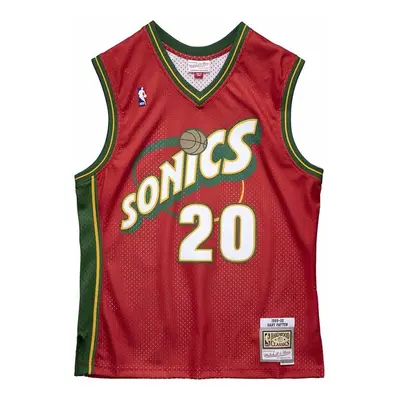 Mitchell & Ness Seattle Supersonics #20 Gary Payton Swingman Jersey red