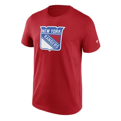 Fanatics Primary Logo Graphic Tee New York Rangers athletic red