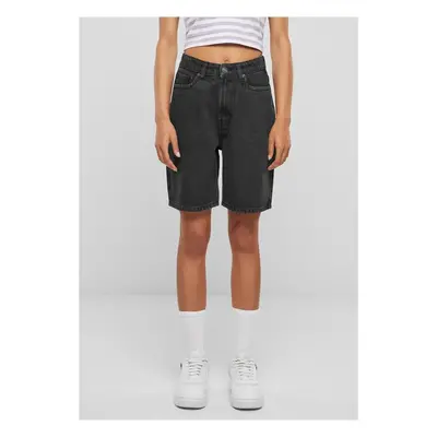 Urban Classics Ladies 90‘s Bermuda black washed