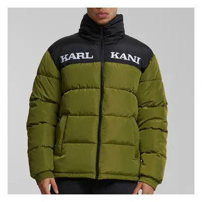 Téli dzeki Karl Kani Retro Essential Puffer Jacket Olive