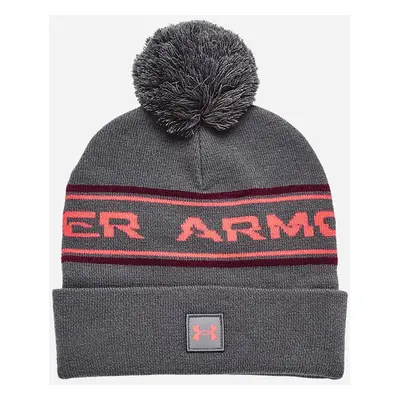 Under Armour UA Men's Halftime Pom Beanie-GRY