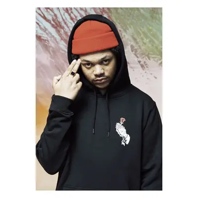 Mr. Tee Hand Rose Hoody black