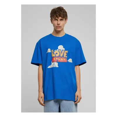 Mr. Tee Love Story Heavy Oversize Tee cobalt blue