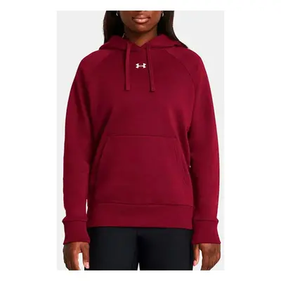 Under Armour UA Rival Fleece Hoodie-RED