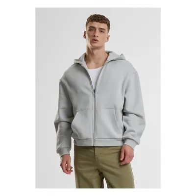 Urban Classics Fluffy Zip Hoody lightasphalt