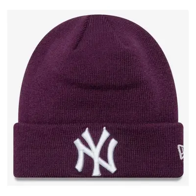 Gyerek Téli New York Yankees Youth League Essential Dark Purple Cuff Knit Beanie Hat