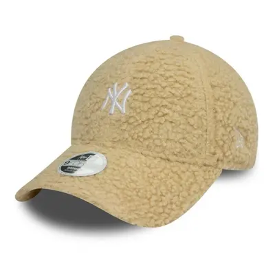 sapka New Era 9FORTY Woman MLB WMNS Borg Light Beige