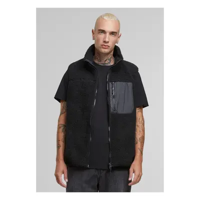 Urban Classics Sherpa Vest black