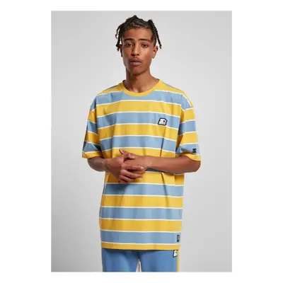 Starter Block Stripes Tee hrznblu/clifrniyllw/whte