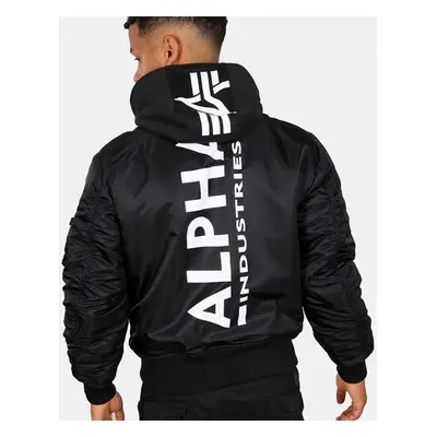 Téli Kabát Zimná Bunda Alpha Industries MA-1 ZH Back Print