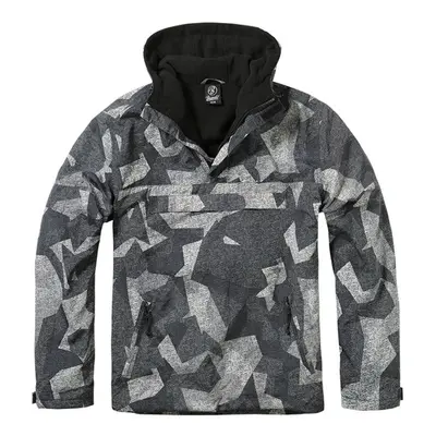 Brandit Fleece Pull Over Windbreaker digital night camo