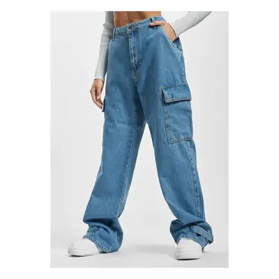 DEF Cargo Pants Denim light blue denim