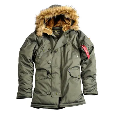 Téli kabát Alpha Industries Explorer Parka Jacket Olive