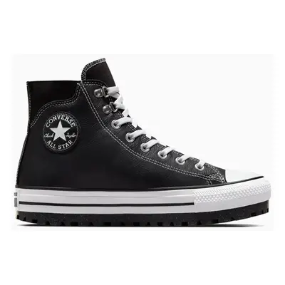 Téli Cipo CONVERSE Chuck Taylor All Star City Trek Waterproof Boot Black