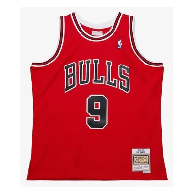 Mitchell & Ness Chicago Bulls #9 Ron Harper Dark Jersey scarlet