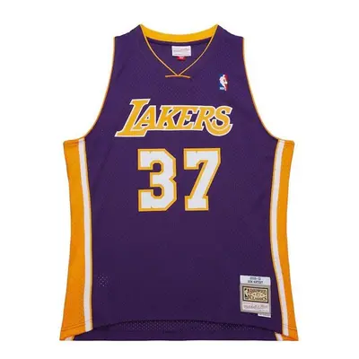 Mitchell & Ness Los Angeles Lakers #37 Ron Artest Dark Jersey purple