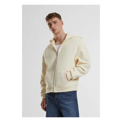 Urban Classics Fluffy Zip Hoody whitesand