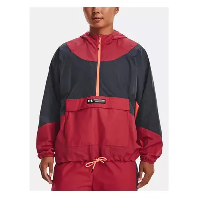 Under Armour Rush Woven Anorak-RED